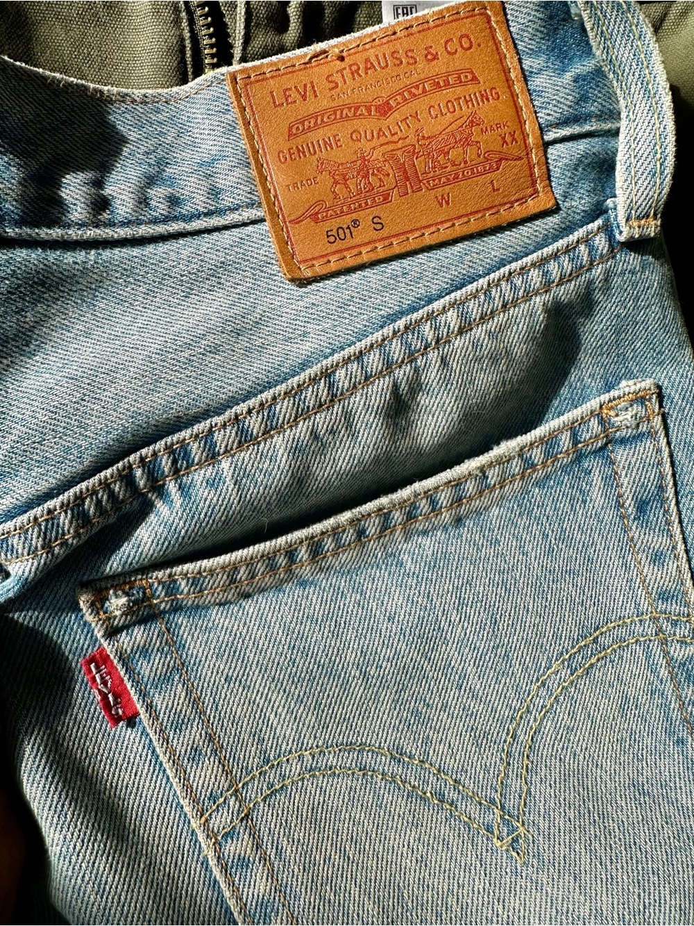 Levi's 501 Vintage Light Blue Women’s Jeans
